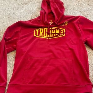 Red Trojans Hoodie